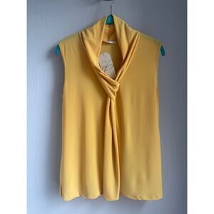 NWT Prospect BLVD Golden Yellow Sleeveless Top - Size XL